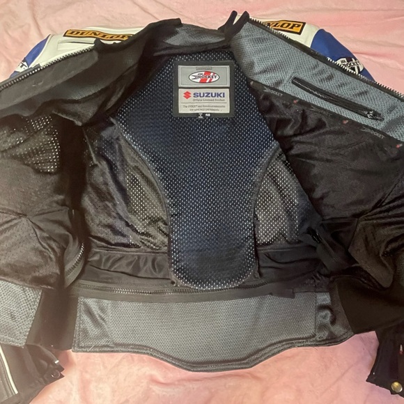 {Joe Rocket}Suzuki GSXR Leather Moto Racing Jacket - Picture 3 of 9